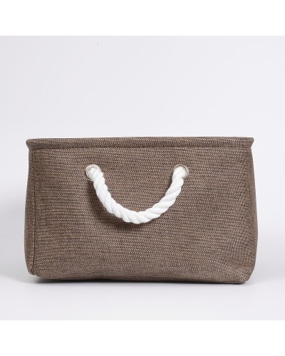 Корзина для белья WasserKRAFT Abens WB-220-S Темно-коричневая