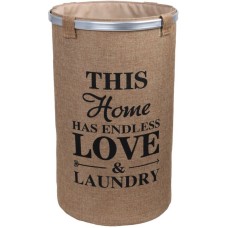 Корзина для белья Fixsen Eco Style FX-1031B Бежевая