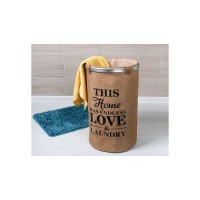 Корзина для белья Fixsen Eco Style FX-1031B Бежевая