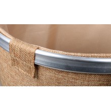 Корзина для белья Fixsen Eco Style FX-1031B Бежевая