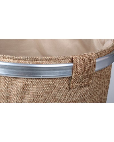 Корзина для белья Fixsen Eco Style FX-1032 Бежевая