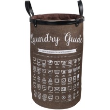 Корзина для белья Fixsen Eco Style FX-1034 Коричневая