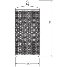 Корзина для белья Migliore Complementi 24733 Бронза