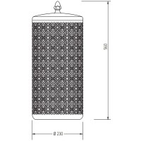 Корзина для белья Migliore Complementi 24734 Золото