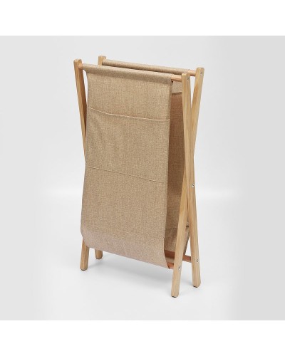 Корзина для белья WasserKRAFT Nau WB-771-L Бежевая