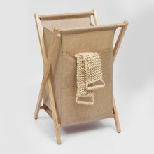 Корзина для белья WasserKRAFT Nau WB-771-L Бежевая