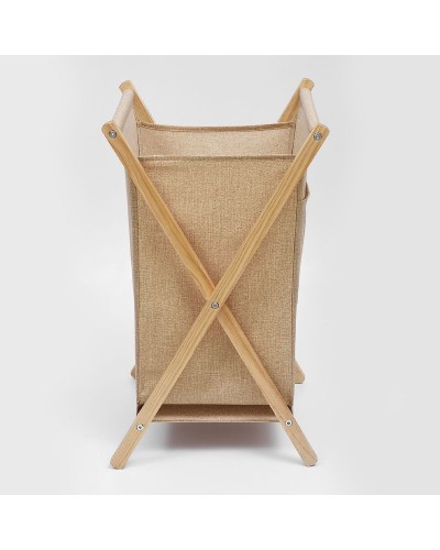 Корзина для белья WasserKRAFT Nau WB-771-L Бежевая