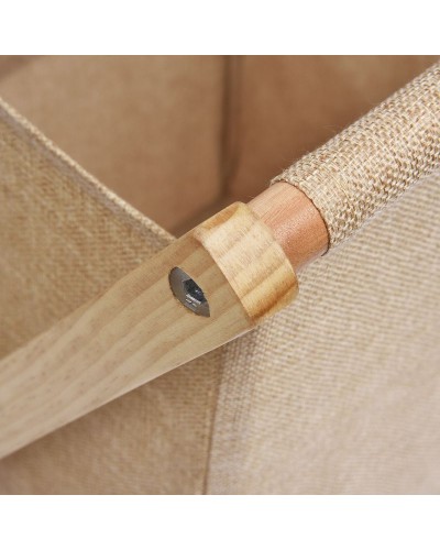 Корзина для белья WasserKRAFT Nau WB-771-L Бежевая