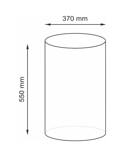 Корзина для белья WasserKRAFT Lossa WB-811 Белая