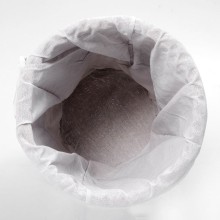 Корзина для белья WasserKRAFT Main WB-410-L с крышкой Светло-коричневая