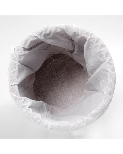 Корзина для белья WasserKRAFT Main WB-410-L с крышкой Светло-коричневая