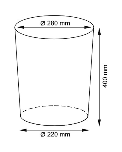 Корзина для белья WasserKRAFT Aller WB-106-S с крышкой Белая
