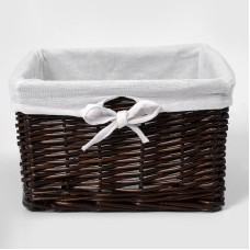 Корзина для аксессуаров WasserKRAFT Alme WB-150-M Темно-коричневая