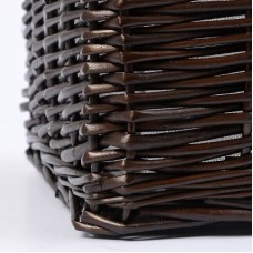 Корзина для аксессуаров WasserKRAFT Alme WB-150-L Темно-коричневая