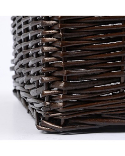 Корзина для аксессуаров WasserKRAFT Alme WB-150-L Темно-коричневая