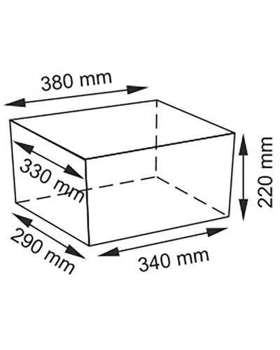 Корзина для аксессуаров WasserKRAFT Berkel WB-480-M Темно-коричневая