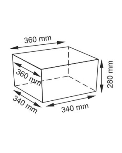 Корзина для аксессуаров WasserKRAFT Lopau WB-320-L Белая