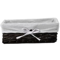 Корзина для аксессуаров WasserKRAFT Lossa WB-120-M Темно-коричневая