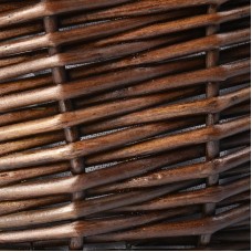 Корзина для белья WasserKRAFT Donau WB-530-M Темно-коричневая