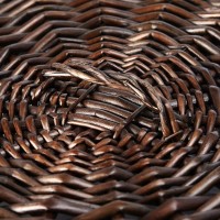 Корзина для белья WasserKRAFT Donau WB-530-M Темно-коричневая