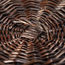 Корзина для белья WasserKRAFT Donau WB-530-M Темно-коричневая