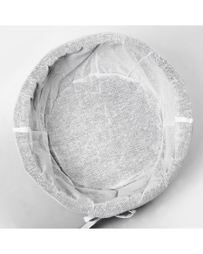 Корзина для белья WasserKRAFT Donau WB-530-M Темно-коричневая