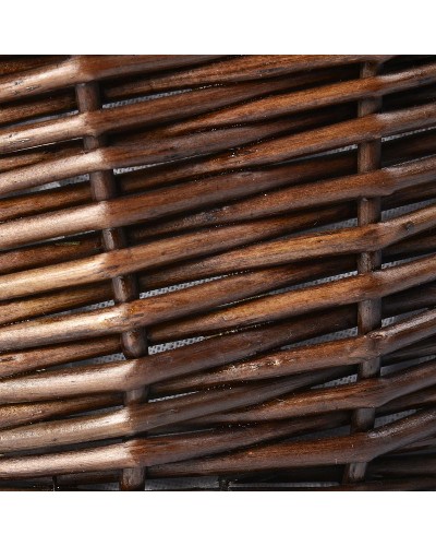 Корзина для белья WasserKRAFT Donau WB-530-L Темно-коричневая