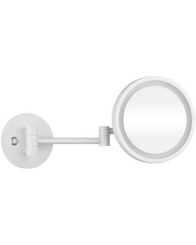 Косметическое зеркало Bemeta White 112101144 Белое матовое