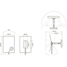 Косметическое зеркало Bemeta 116201222 Хром