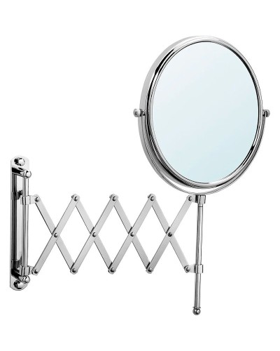 Косметическое зеркало Haiba HB6408 с увеличением Хром