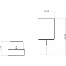 Косметическое зеркало Boheme 507-G Золото