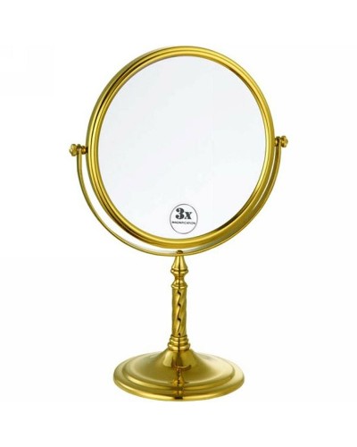 Косметическое зеркало Boheme Imperiale 504 с увеличением Золото