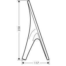 Зеркало Axor Massaud 42240000