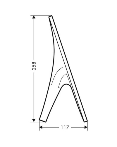 Зеркало Axor Massaud 42240000