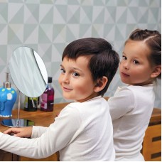 Косметическое зеркало WasserKRAFT K-1002 с увеличением Хром