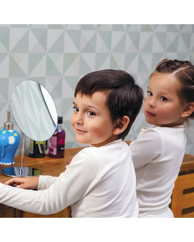 Косметическое зеркало WasserKRAFT K-1002 с увеличением Хром