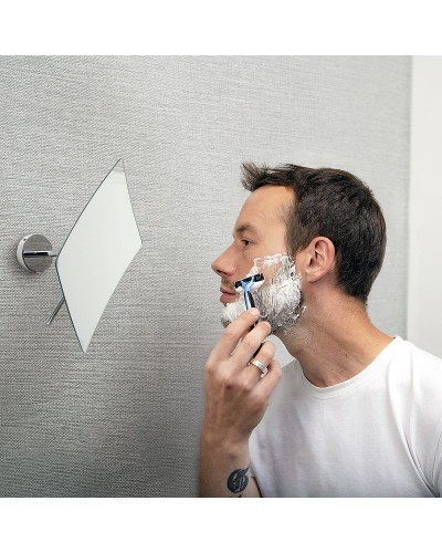 Косметическое зеркало WasserKRAFT K-1001 с увеличением Хром