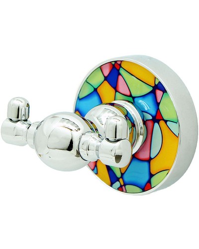 Двойной крючок WasserKRAFT Diemel K-2223D Хром