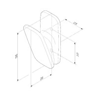 Крючок для полотенец AM.PM Inspire 2.0 A50A35500 Хром