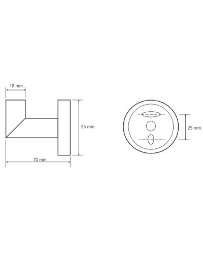 Крючок Bemeta Omega 104206022 Хром