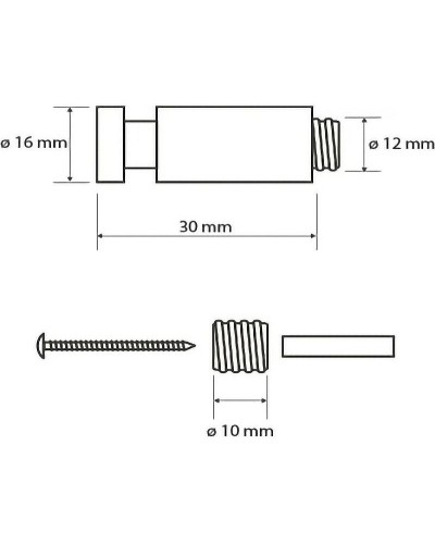 Крючок Bemeta Neo 104506095 Нержавеющая сталь