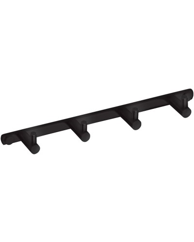 Вешалка для полотенец Bemeta Dark 104606100 Черная матовая