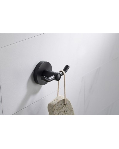 Двойной крючок Timo Saona 13012/03 Черный