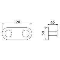 Вешалка для полотенец Timo Saona 13014/03 Черный