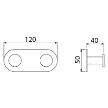Вешалка для полотенец Timo Saona 13014/03 Черный
