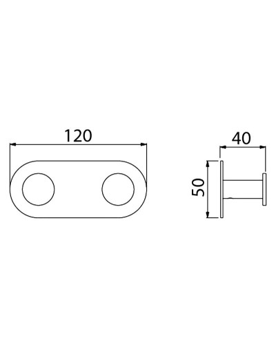 Вешалка для полотенец Timo Saona 13014/03 Черный