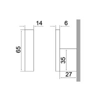 Крючок Excellent Riko DOEX.1601CR Хром