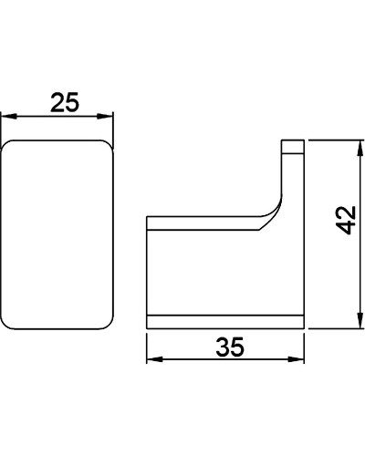 Крючок Timo Selene 17111/17 Золото матовое
