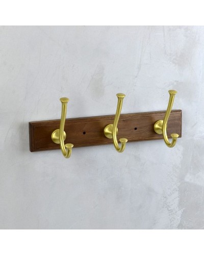 Вешалка для полотенец Bronze de Luxe Forest 10708G Орех Золото матовое