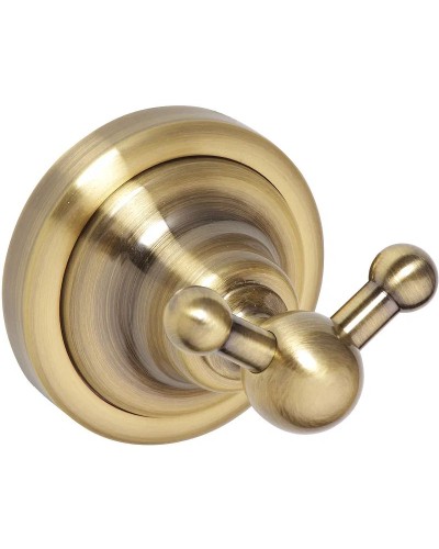 Двойной крючок Bemeta Retro bronze 144106037 Бронза